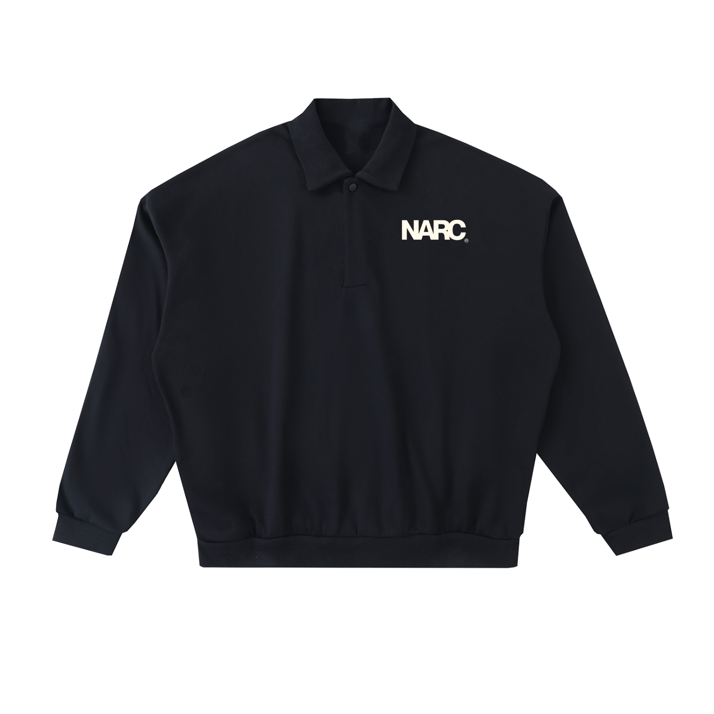 Heavyweight Fleece Polo Sweatshirt