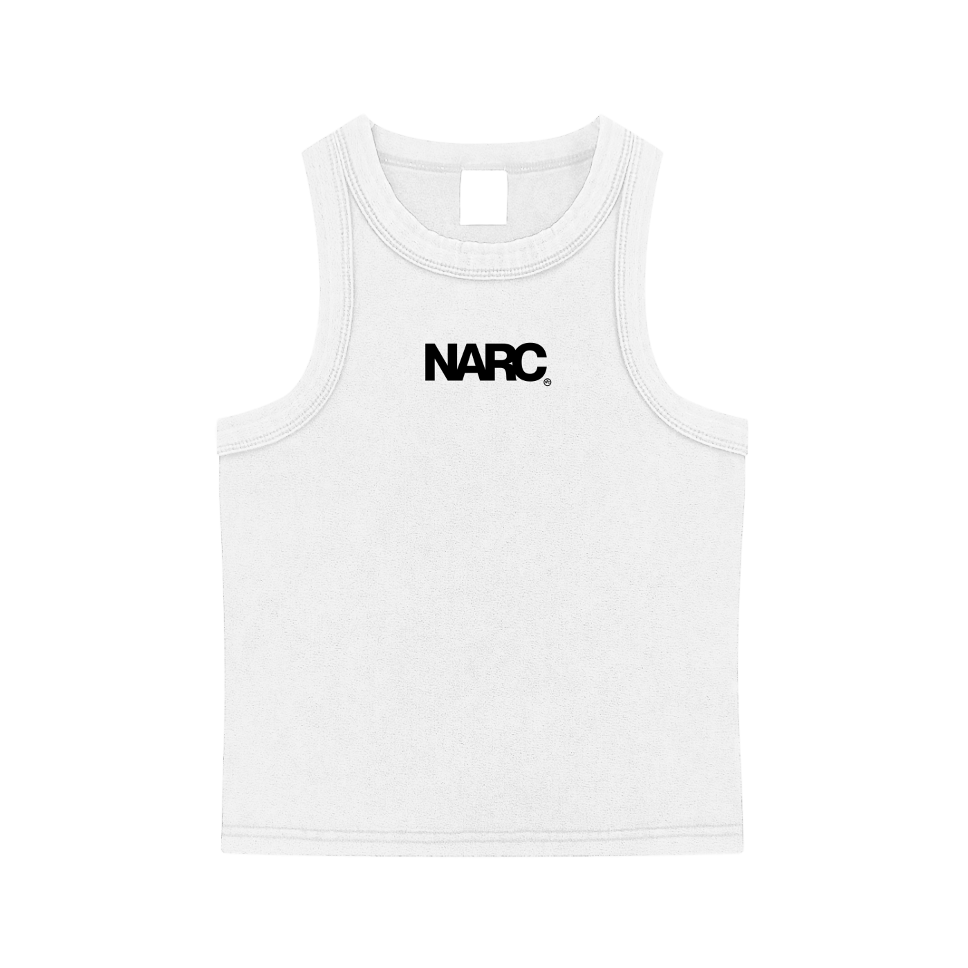 NARC White Womens Tank