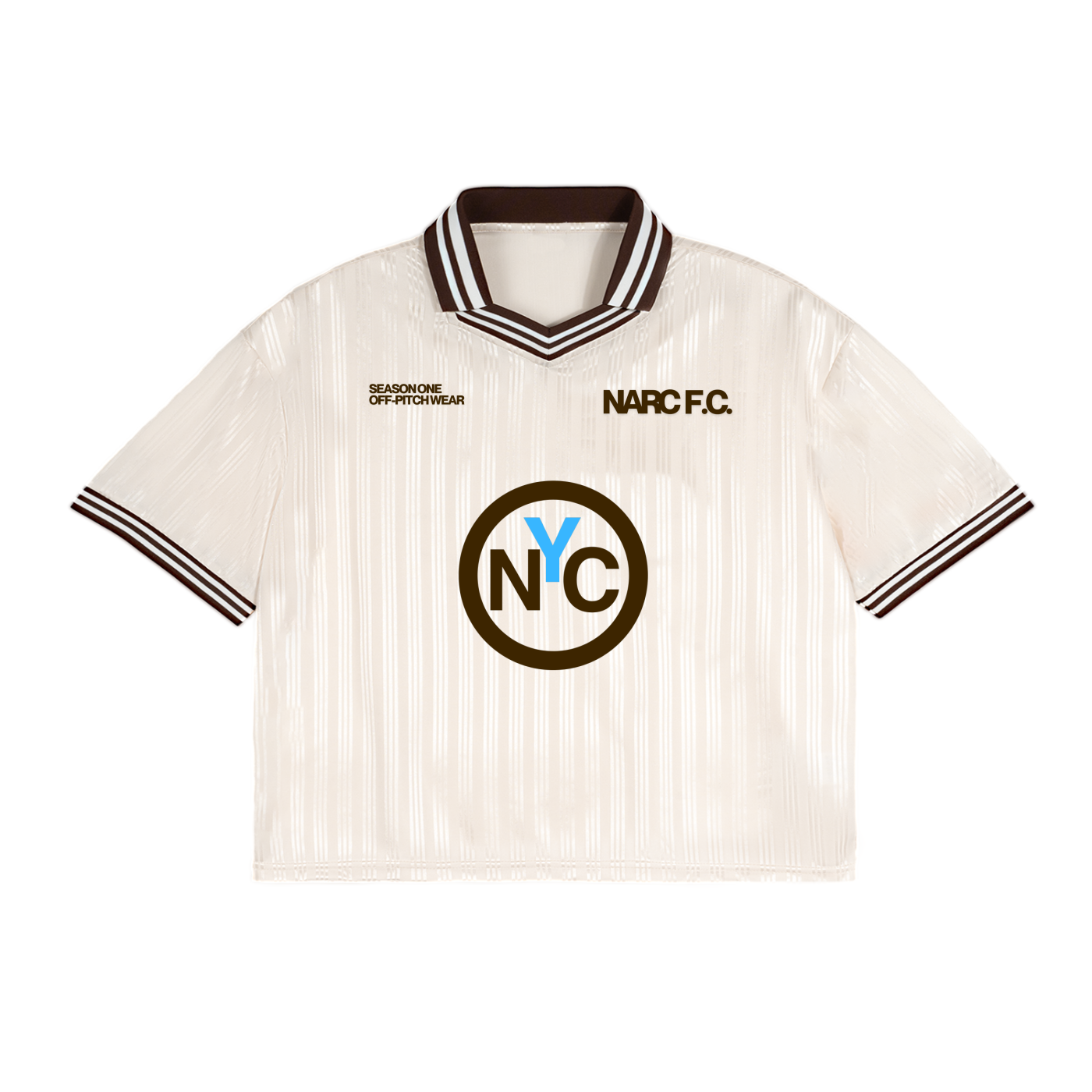 Contrast Stripes Polo Collar T-Shirt