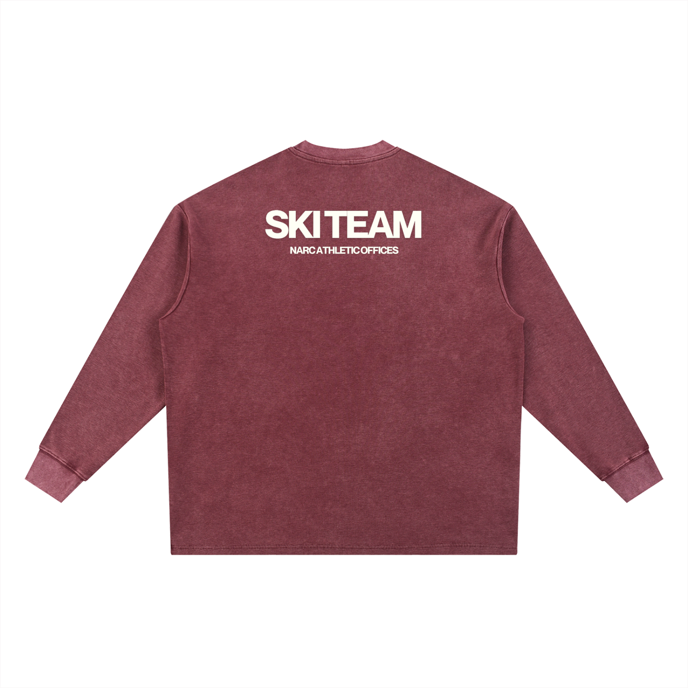 Ski Team Wash Waffle Oversized T-Shirt