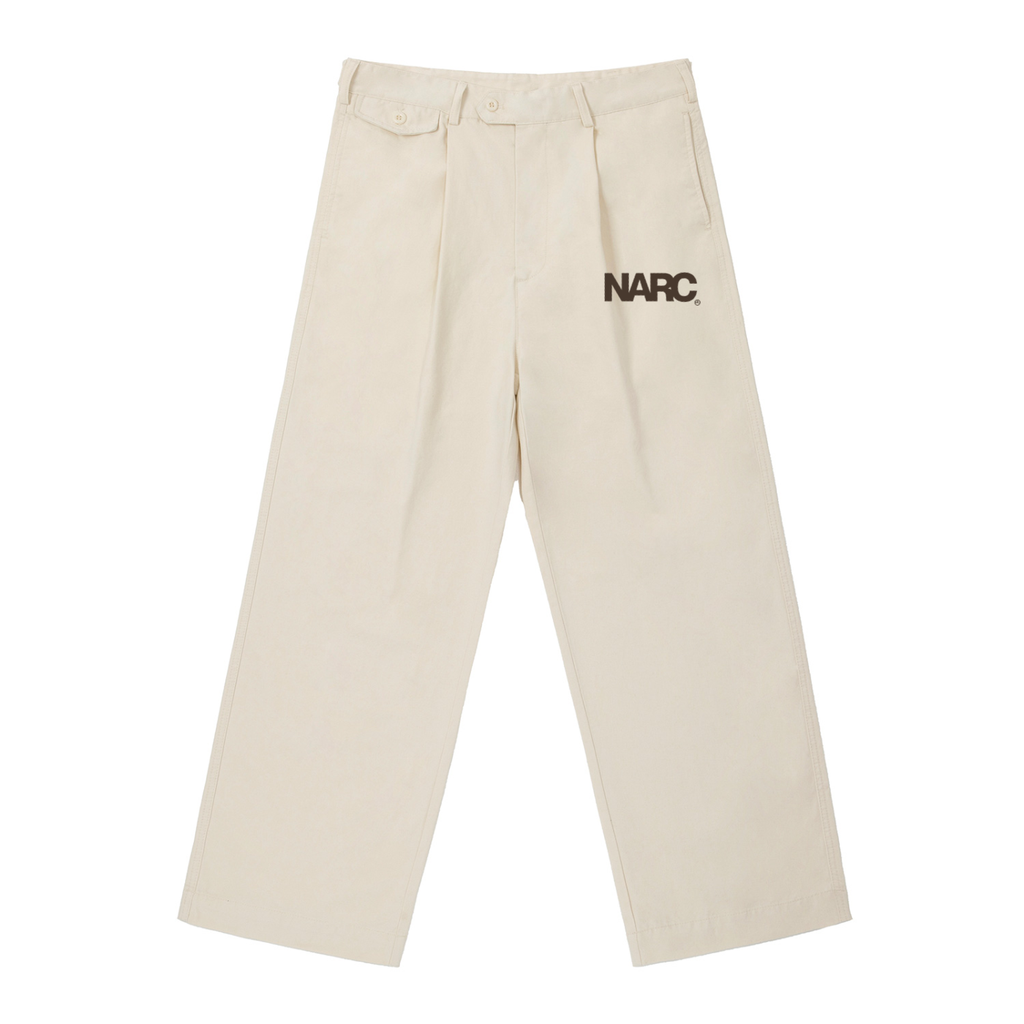 Adjustable Waist Straight-Leg Pants