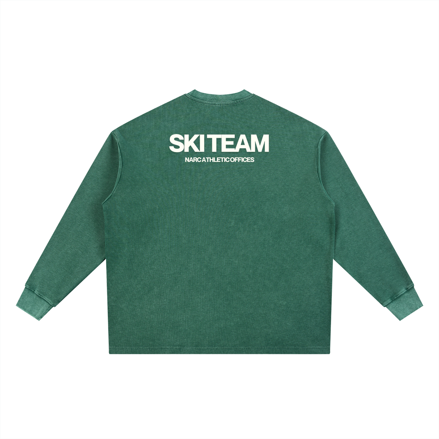 Ski Team Wash Waffle Oversized T-Shirt
