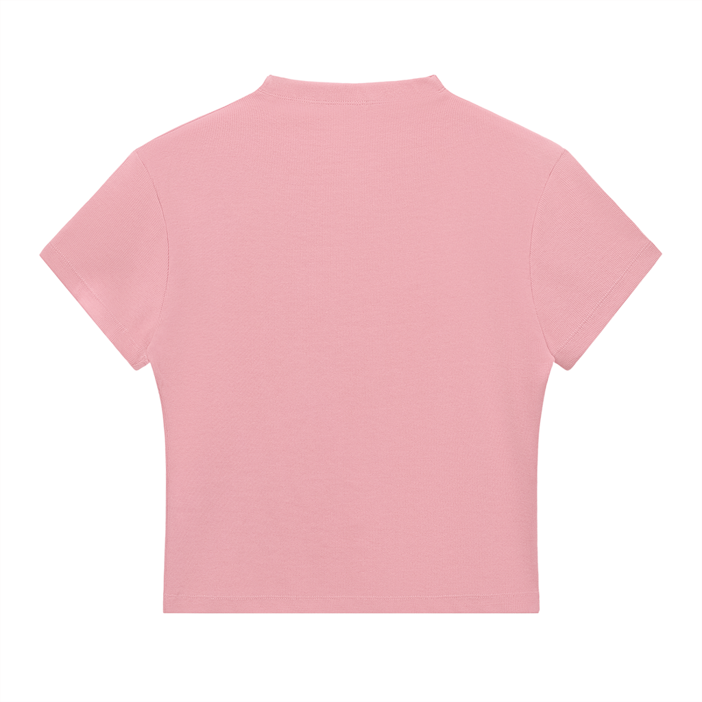 Short Sleve Slim Fit Ski Team Mock Neck