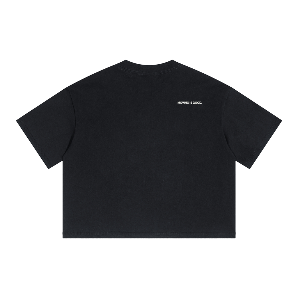 NARC LOGO BOXY TEE (BLACK)