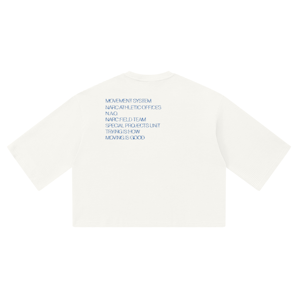 Oversized NARC Waffle T-Shirt
