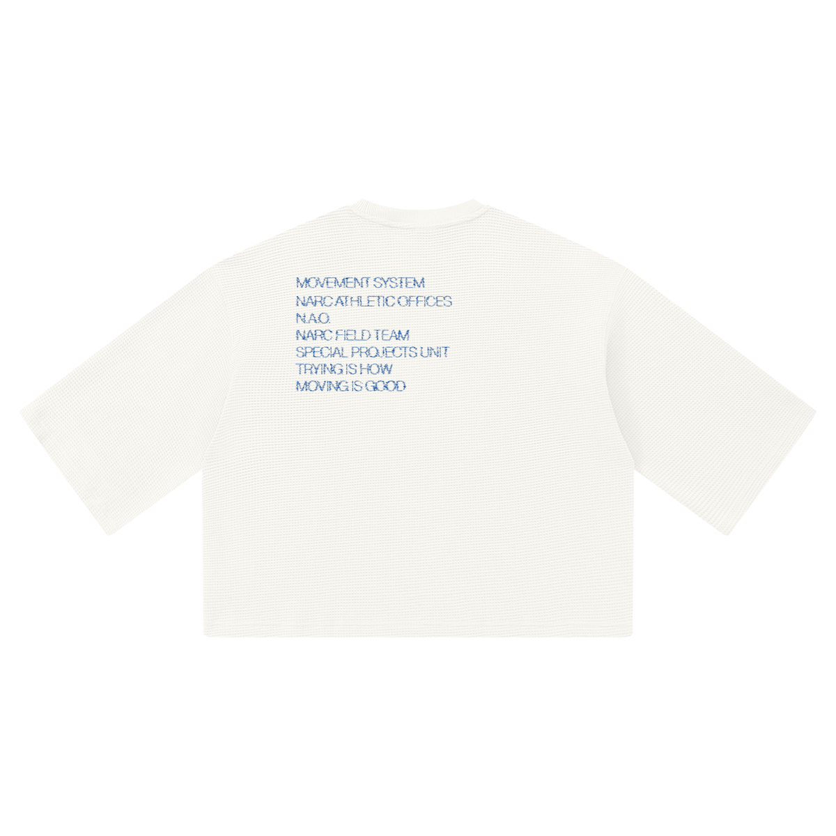 Oversized NARC Waffle T-Shirt