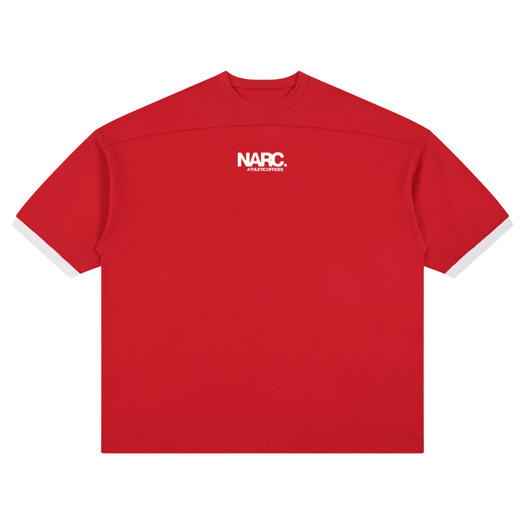 NARC Color Block Drop Shoulder T-Shirt