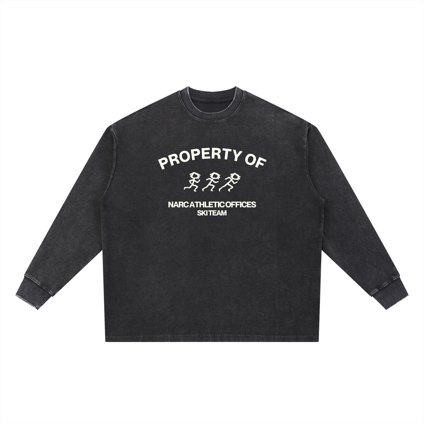 Ski Team Wash Waffle Oversized T-Shirt