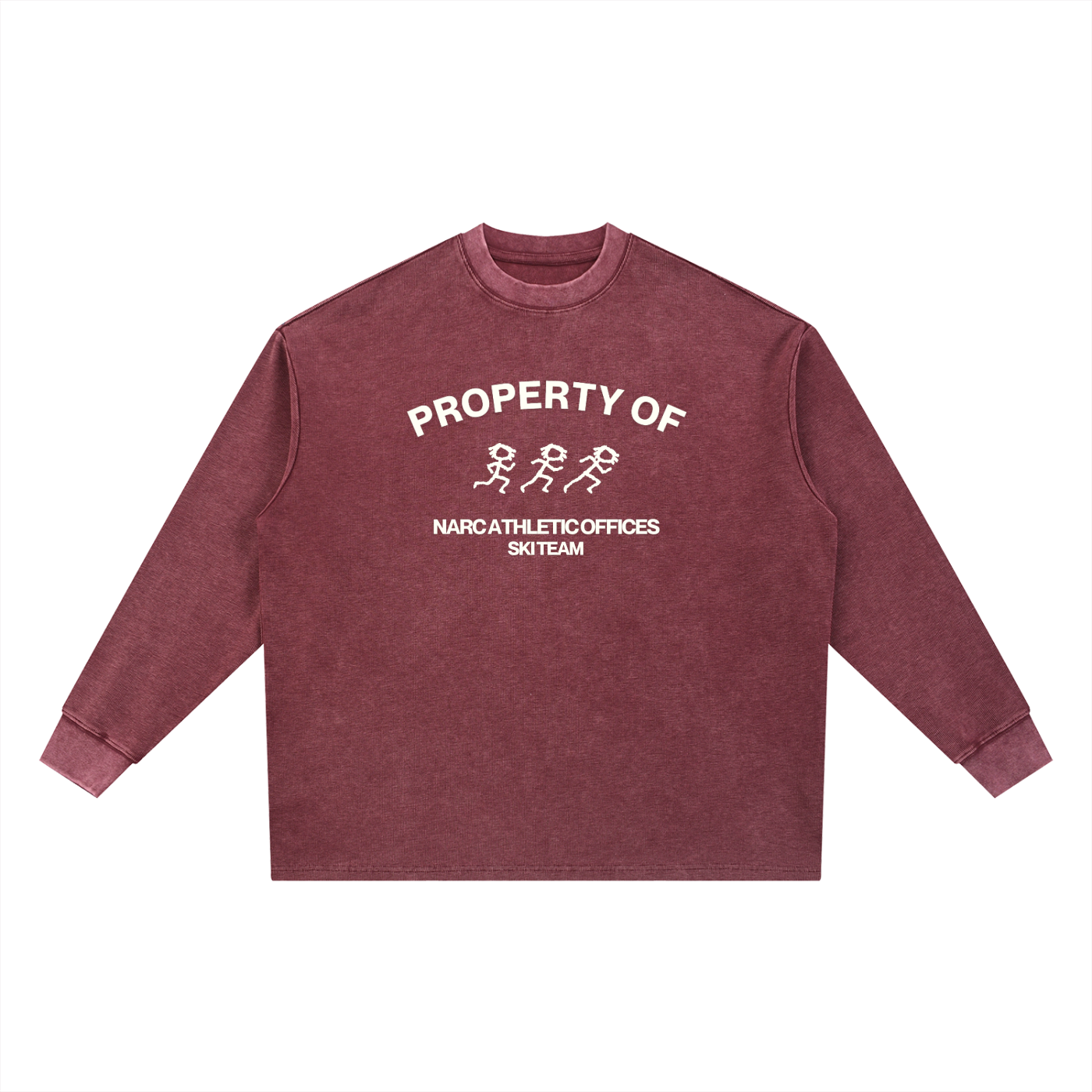 Ski Team Wash Waffle Oversized T-Shirt