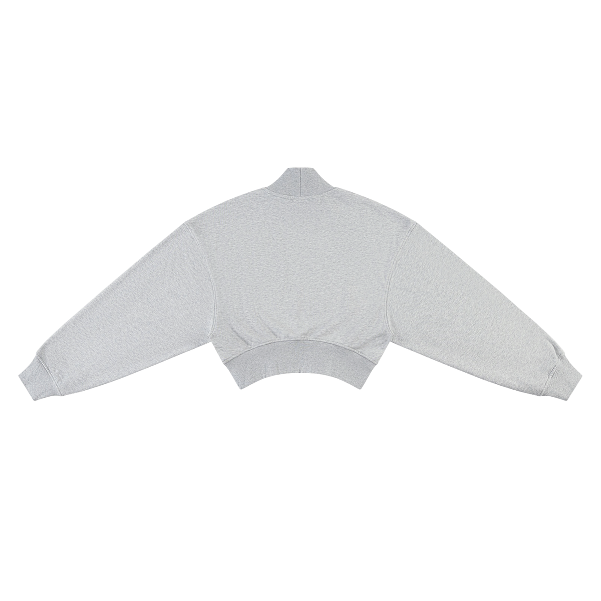 WIN Crop Mock Neck Sweatshirt