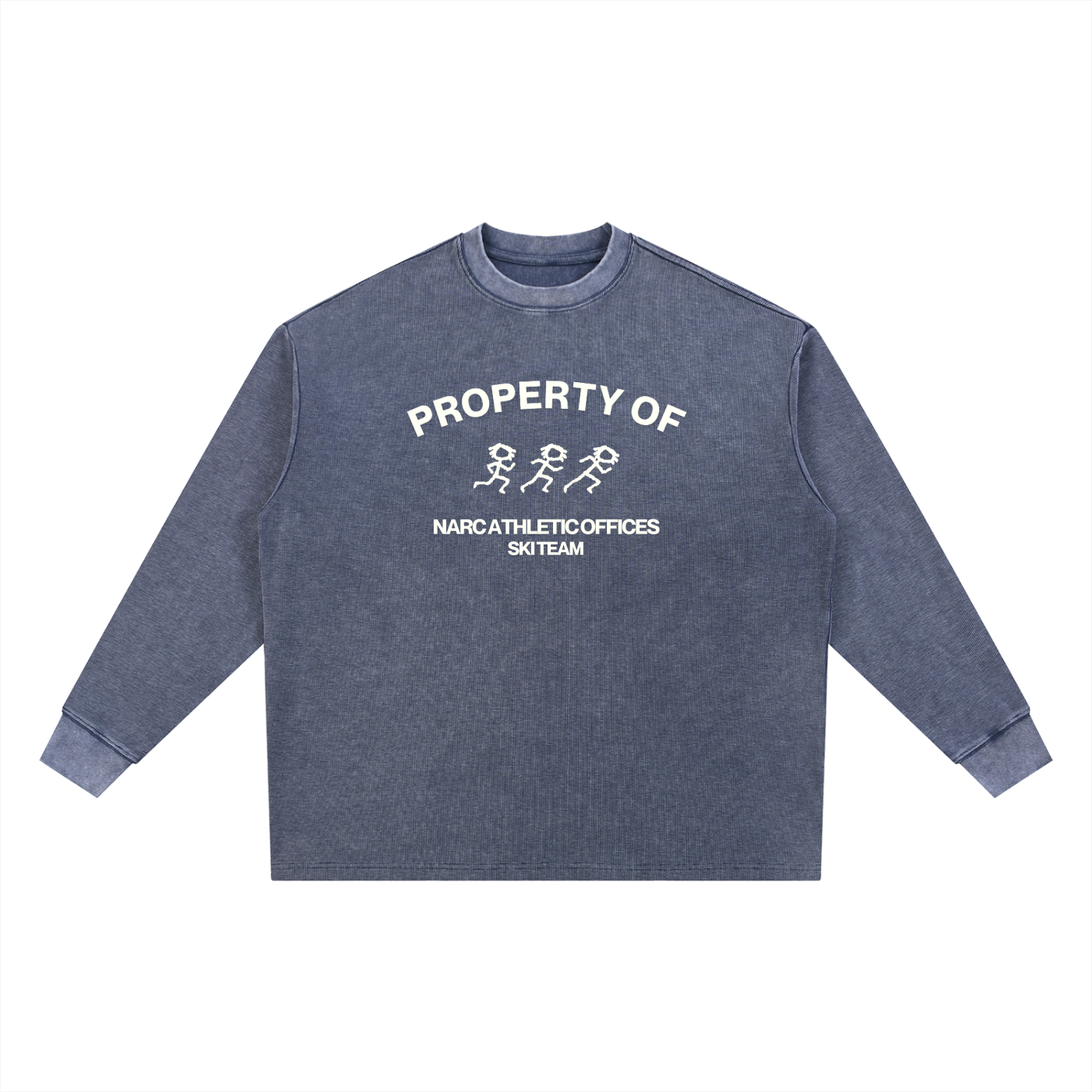 Ski Team Wash Waffle Oversized T-Shirt