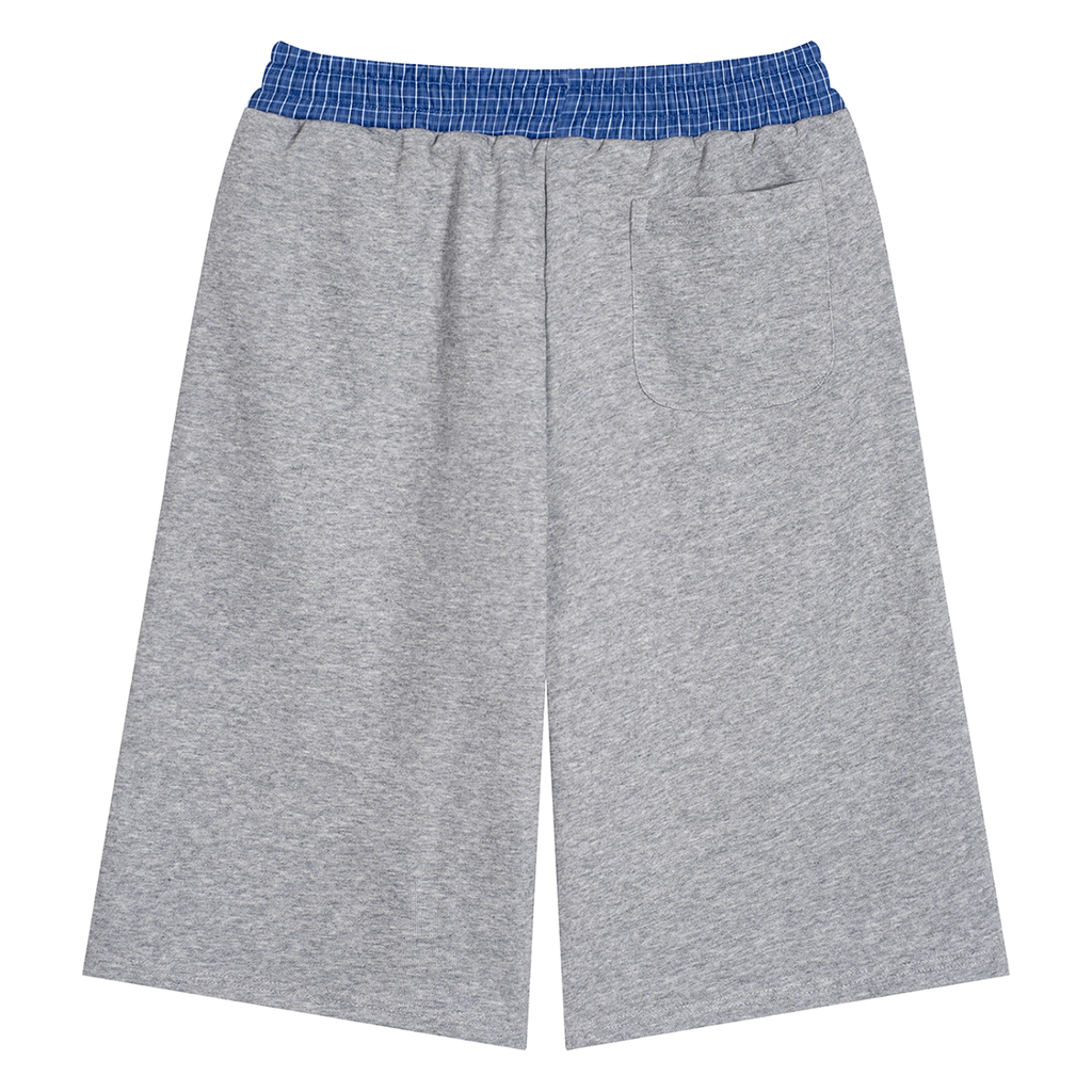 Unisex Plaid Waistband ATHLETIC OFFICES SHORT