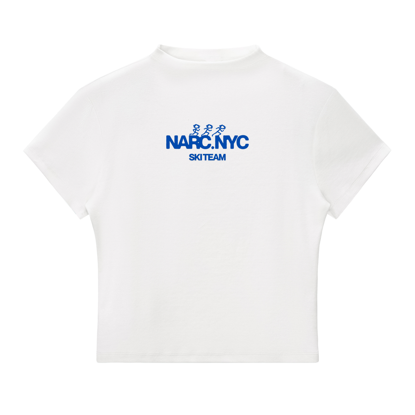 Short Sleve Slim Fit Ski Team Mock Neck