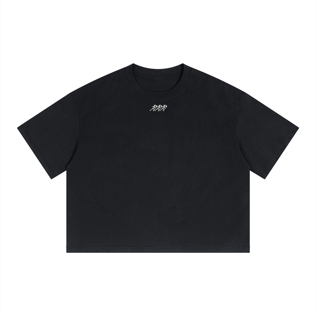 NARC LOGO BOXY TEE (BLACK)