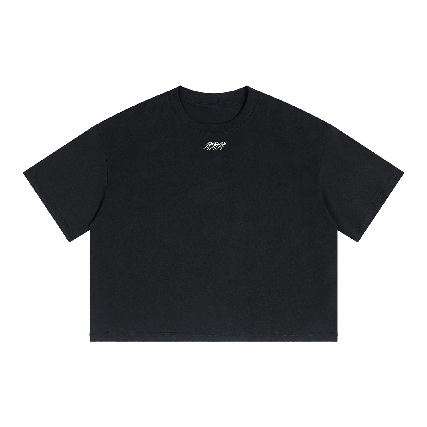 NARC LOGO BOXY TEE (BLACK)