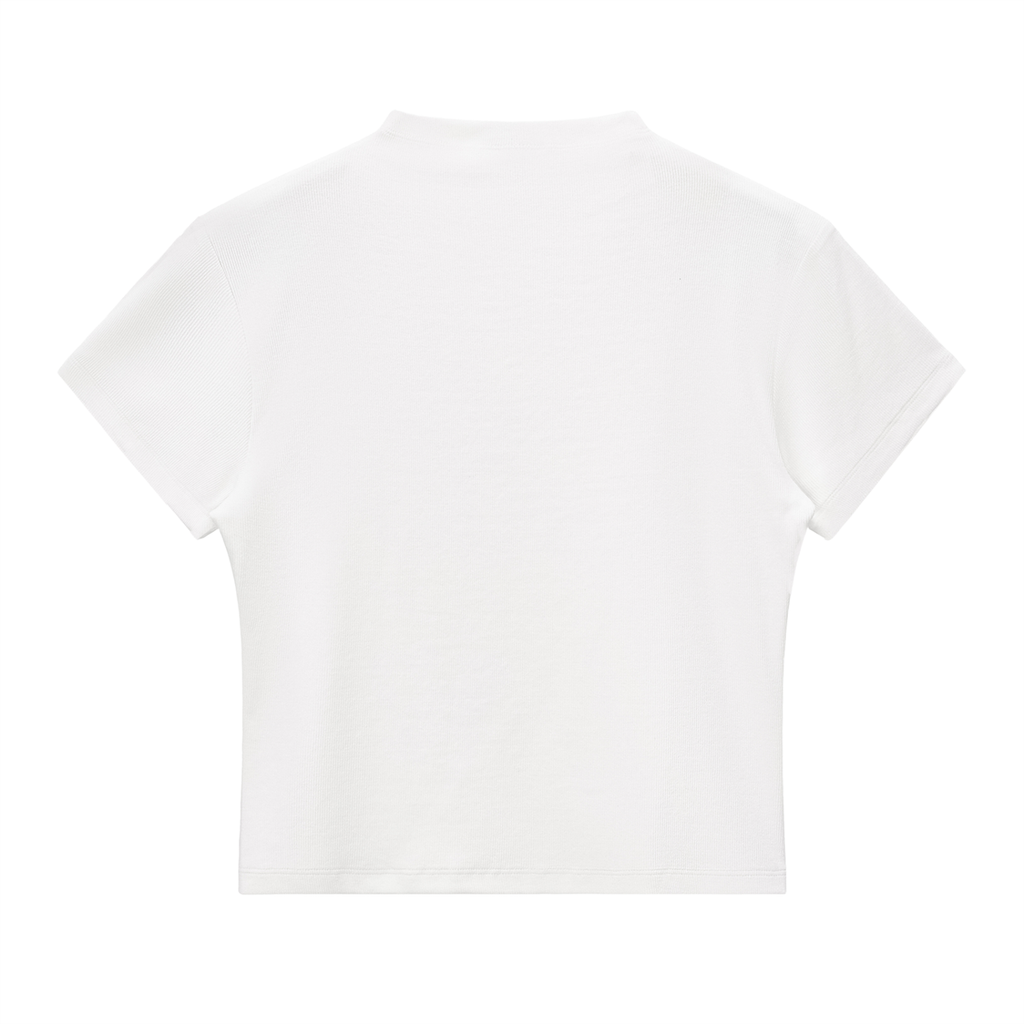 Short Sleve Slim Fit Ski Team Mock Neck