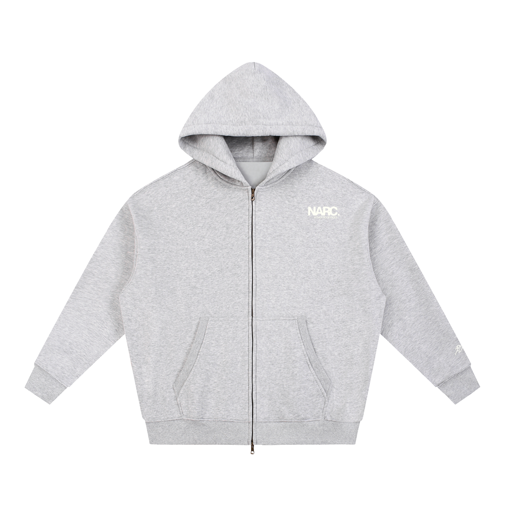 NARC OVERSIZED ZIP HOODIE