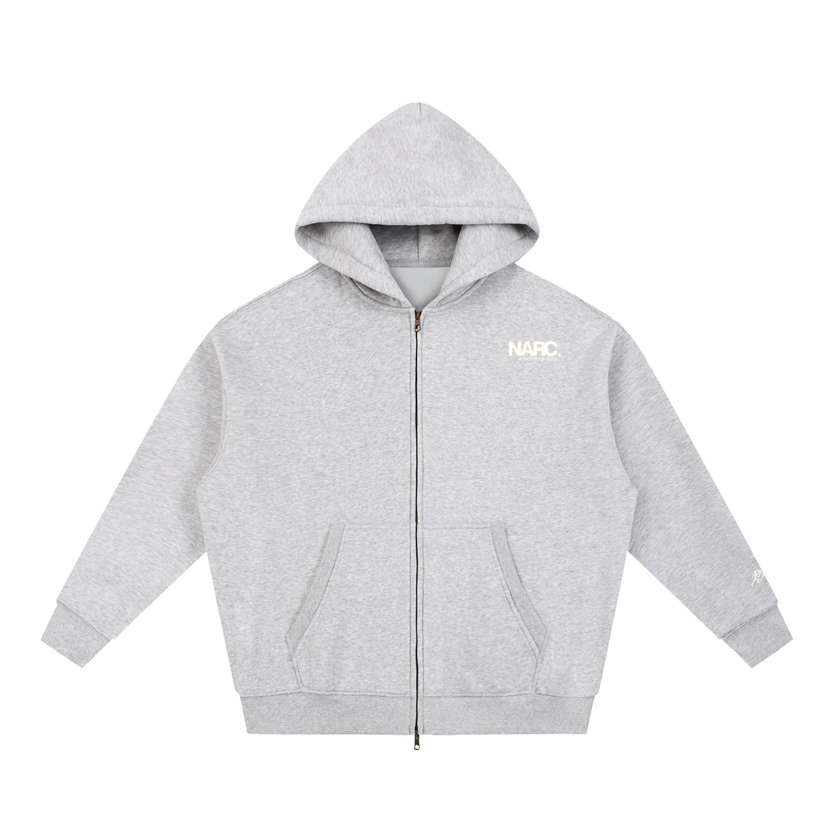 NARC OVERSIZED ZIP HOODIE