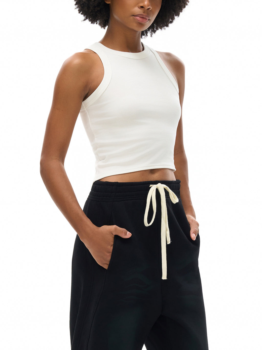 NARC White Womens Tank