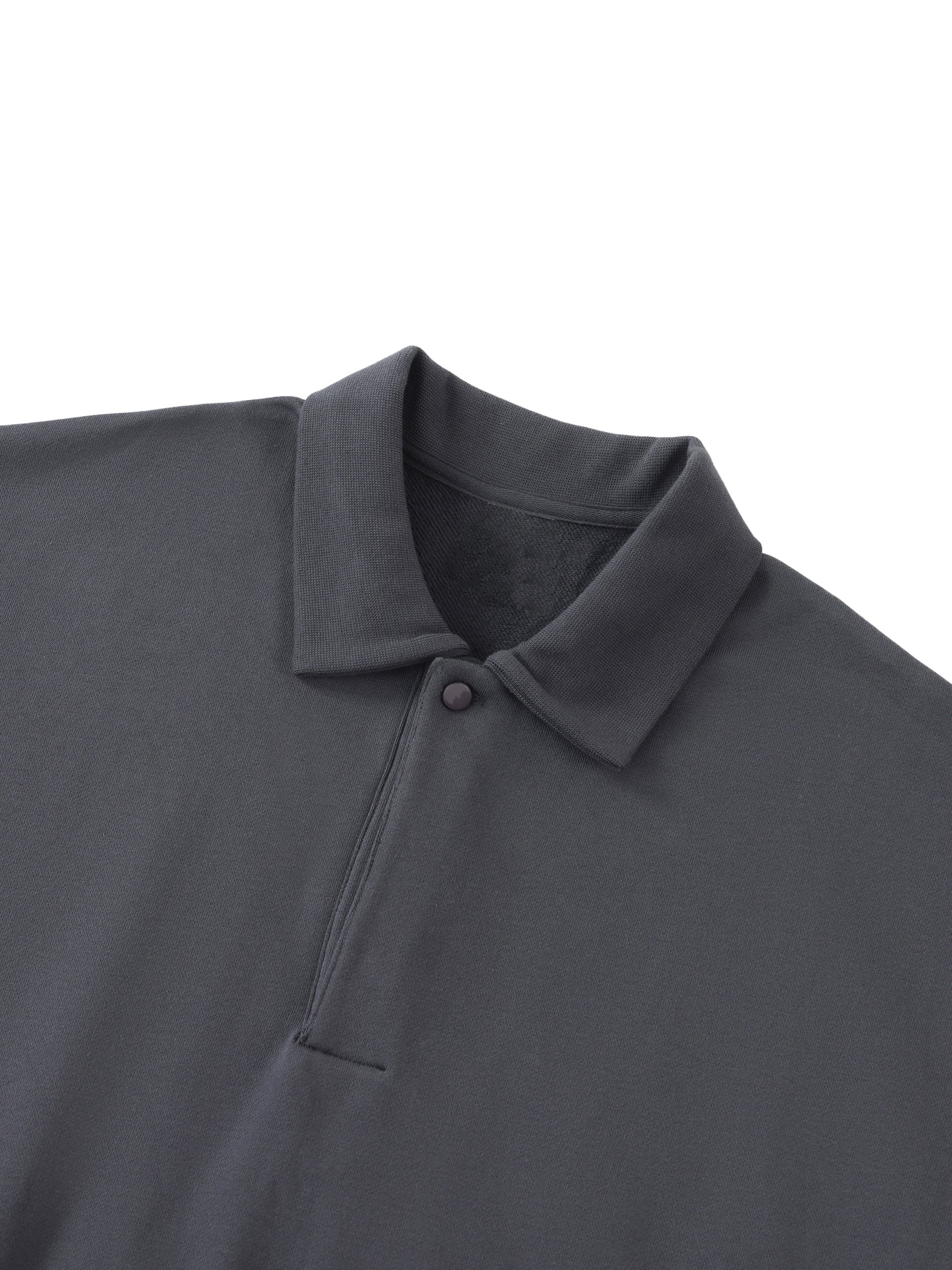Heavyweight Fleece Polo Sweatshirt