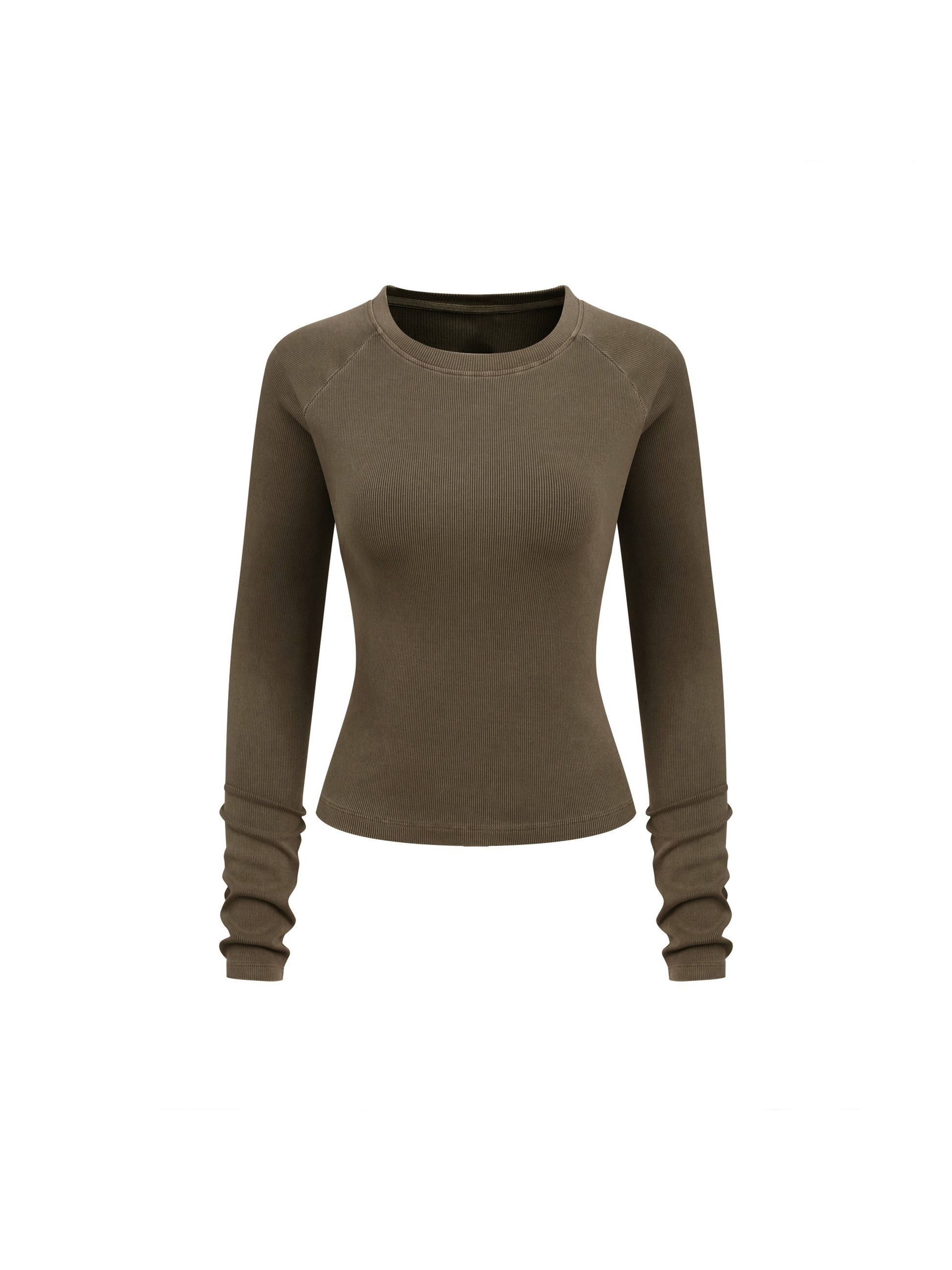 Womens Long Sleeve Slim T-Shirt