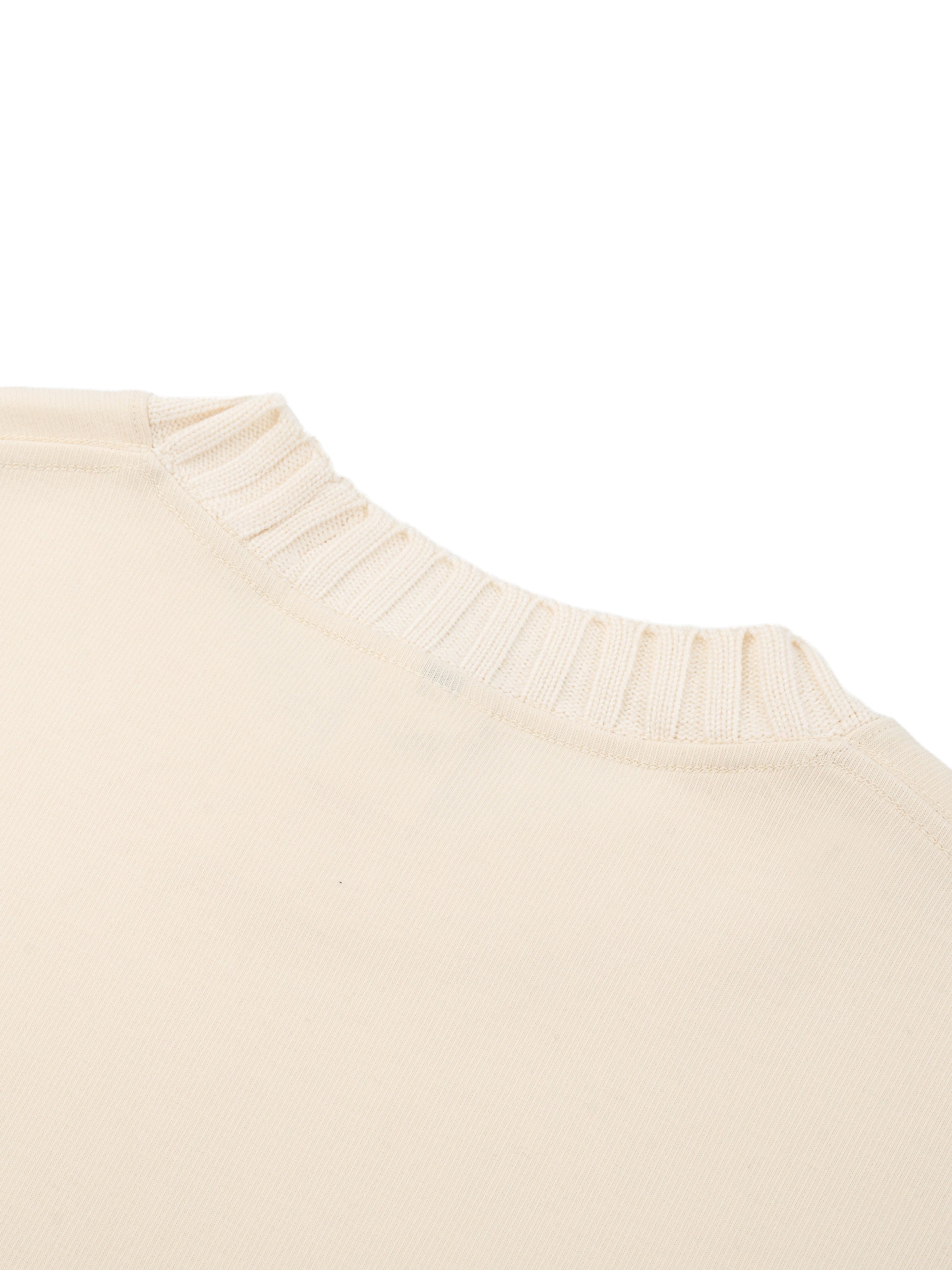 Knit Oversize Sweatshirt